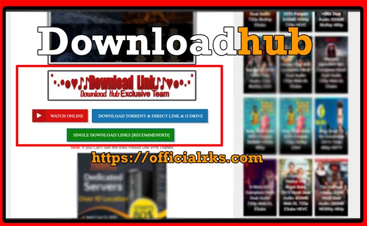 Free HD Movies Download - 300MB Dual Audio Bollywood Movies | Know all about DownloadHub.in